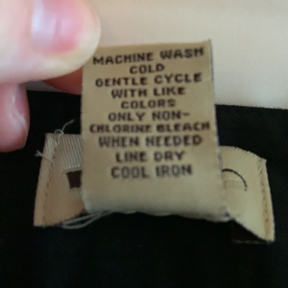 Elevenses Anthropologie Black Straight Leg Pants - Picture 7 of 8